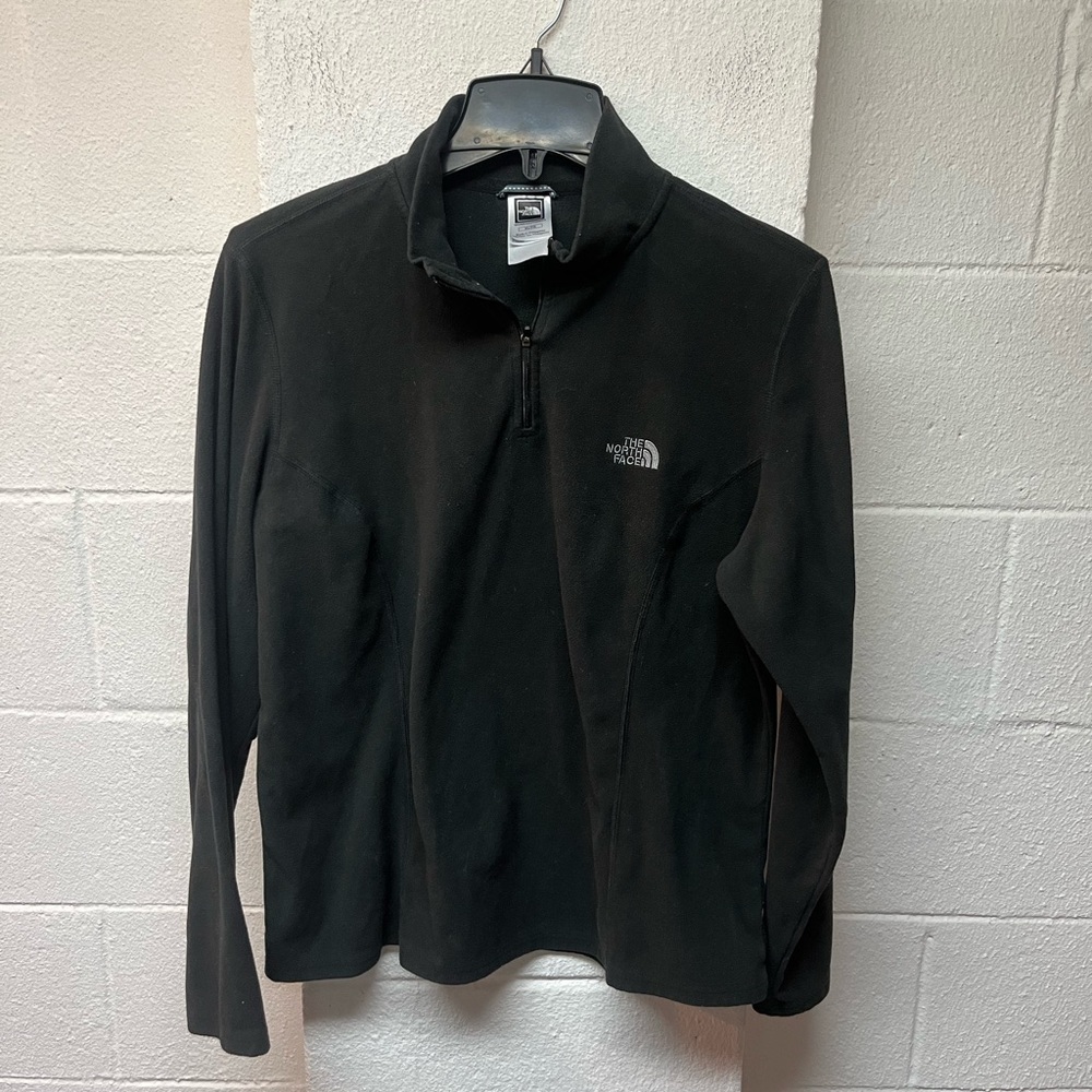The North Face Black Fleece Half-Zip Pullover